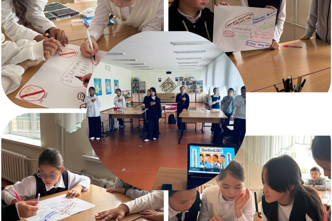   В рамках проекта «ДОСБОЛЛАЙК» в 6 «А»  классе  классный час на тему «Защита от буллинга».