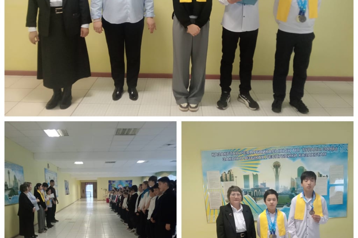 «Біз нашақорлыққа қарсымыз!» тақырыбы аясында «Жауапкершілік – адамгершілік қасиеттің көрінісі» атты мектепішілік тақырыптық саптүзеу  